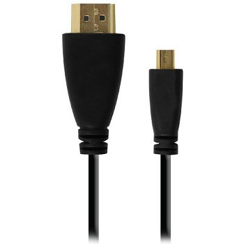 VCom HDMI M / Micro HDMI M (type D) - CG588-1.8m VCom HDMI M / Micro HDMI M (type D) - CG588-1.8m