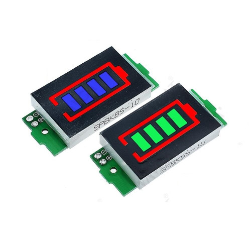 Индикатор за ниво на заряд на литиева батерия 3,7 V /  1S-8S