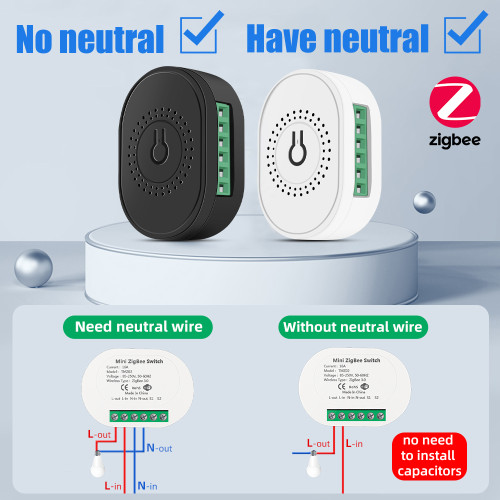 ZigBee 2 Way безжичен стенен превключвателен модул ZigBee 2 Way безжичен стенен превключвателен модул