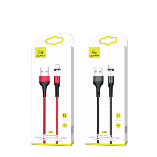 Кабел USAMS U29 SJ334 Aluminum Alloy Magnetic Charging Cable Type-C Кабел USAMS U29 SJ334 Aluminum Alloy Magnetic Charging Cable Type-C