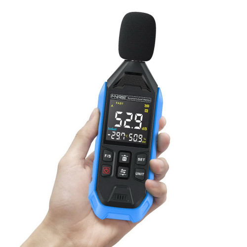 Високопрецизен цифров шумомер за децибели FNIRSI FDM01
