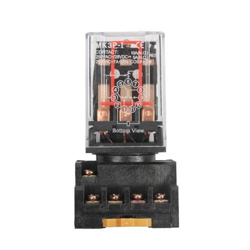 Реле AC 230V с 11 пинов цокъл MK-3P